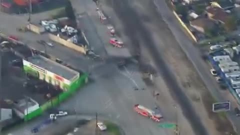 Multiple Los Angeles firefighters injured in truck explosion, prompting dispatch HAZMAT units