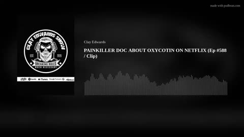 PAINKILLER: NETFLIX DOC ABOUT OXYCOTIN ON NETFLIX (09/05/23)