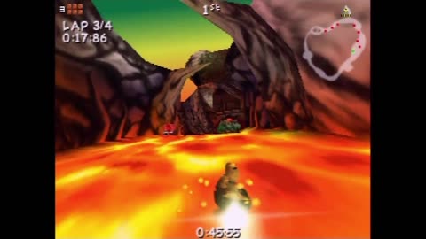 Conker's Bad Fur Day - Race A Mode (Actual N64 Capture)