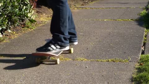 How to Skateboard for Beginners | Footing, Pushing, Stopping, Turning, Cracks & Curbs | Tactics