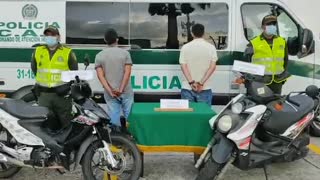 Video: Los agarraron por robarse una motocicleta en Floridablanca