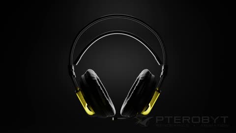 3D Product Animation Headset Concept