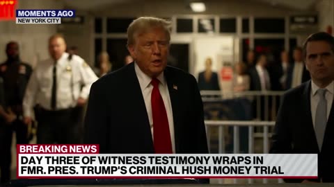 Qteam: Trump Reacts to Hush Money Testimony
