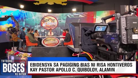 Pagiging bias ni Senator Risa Hontiveros kay Pastor Apollo C. Quiboloy, alamin