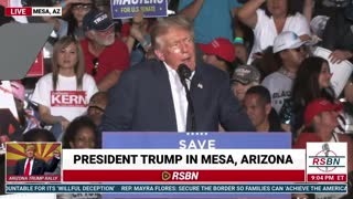 Trump praises Kari Lake