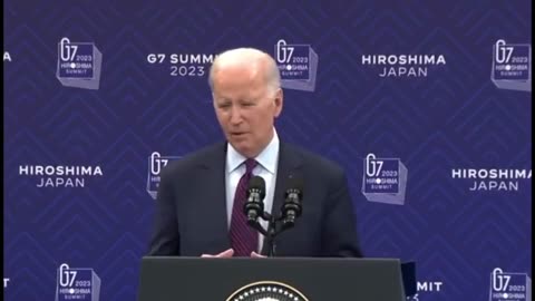 CLUELESS JOE! Biden Rambles Incoherently for 40 Seconds at G7 Summit