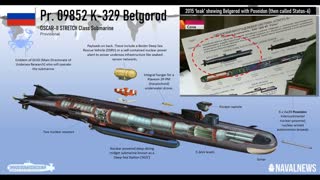 The Russian K329 Belgorod nuclear submarine has possibly been mobilized.
