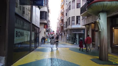 Walking in Alicante Spain 4K 60fps
