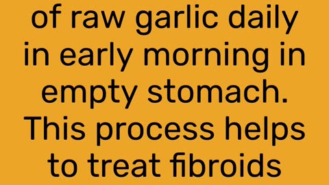 Home Remedies for Fibroids