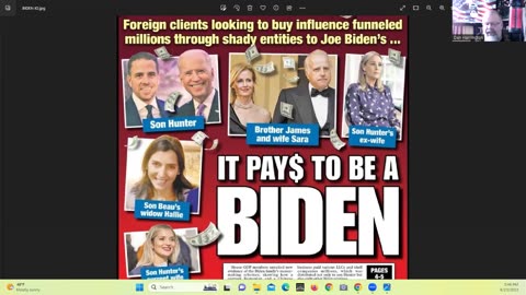 HUNTER BIDEN JOE BIDEN AND THE BIDEN CRIME FAMILY 6/23/2023