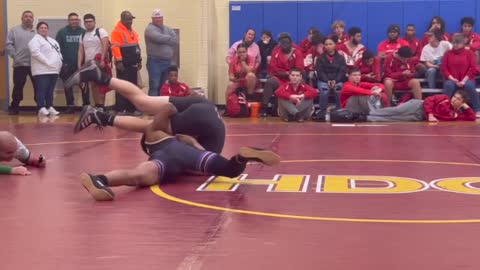 Loch Raven HS Wrestling vs Bohemia Manor HS at Husky Duals @Patterson Mill HS in Belair