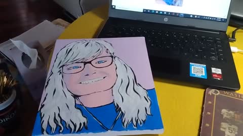 Update on Lisa's Pop Art Portrait