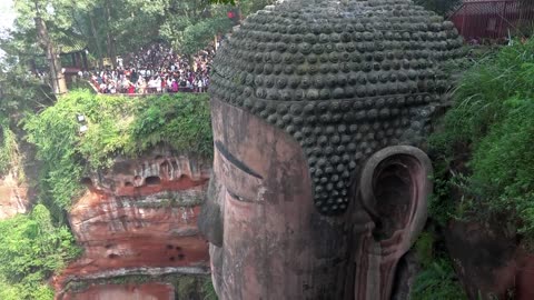 Leshan Giant Buddha, Sichuan, China [Amazing Places 4K]