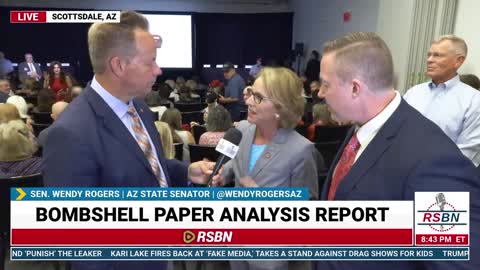 Wendy Rogers Interview at the Jovan Pulitzer Paper Analysis Report Hearing