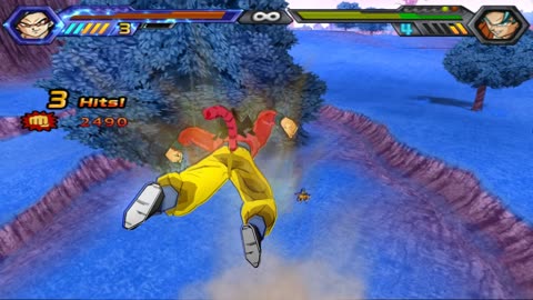 SSJ4 Goku VS SSJ Blue Goku - DBZ Budokai Tenkaichi 4