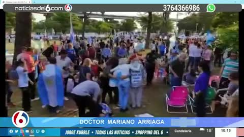 El filósofo y el necio. Médico argentino ante un periodista triplemente vacunado