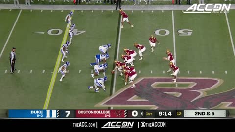 Duke vs. Boston College Football Highlights (2022)