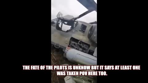 Russian War In Ukraine - Russian Pilot Captured| Ukraine Shoots Down Two Russian Helicopters.
