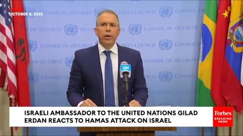 'Just Like Nazi Death Squads': Israeli UN Ambassador Gilad Erdan Details Hamas 'War Crimes'
