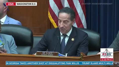 Democrat Jamie Raskin calls out Republicans’ witness Jason Galanis for being a “designated conman”