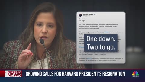 Harvard president faces mounting pressure to resign after congressional hearing on antisemitism