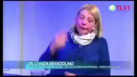 NINGUNAS VACUNAS SIRVEN— DOCTORA CHINDA BRANDOLINO