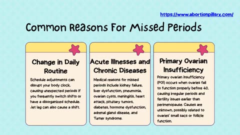 12 Causes of Late or Missed Period in Women