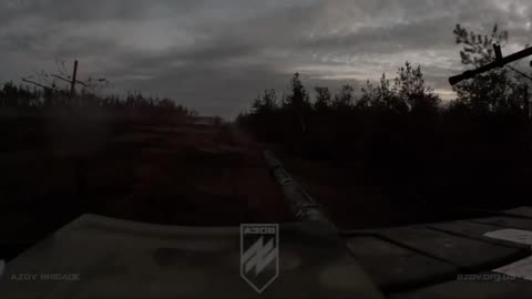 Incredible Combat Footage from AZOV Group of a Raid on a Russian Camp