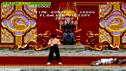 Mortal Kombat - Liu Kang Playthrough on the Sega CD