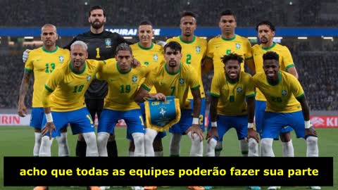 Ancelotti se rende à seleção brasileira e aponta como uma das primeiras seleções a torcer nesta Copa