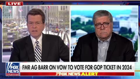 Bill Barr says both options are bad — buuuut he Believes Donald Trump is the Better Choice