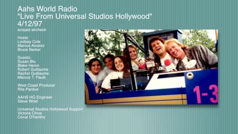 "Live From Universal Studios Hollywood" 4/12/97