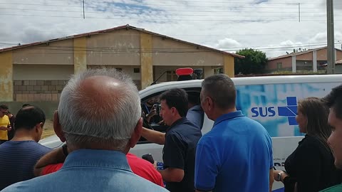 Senador Styvenson Valentim entrega ambulâncias em Caicó-RN