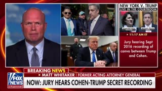 Scumbag Michael Cohen Plays Secret Recording of Conversation He Had with Trump at Trial
