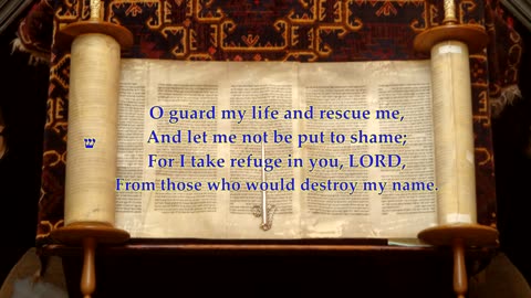 Psalm 25 "To you, O LORD, I lift my soul; I trust in you continually." Tune: Herongate. Sing Psalms.