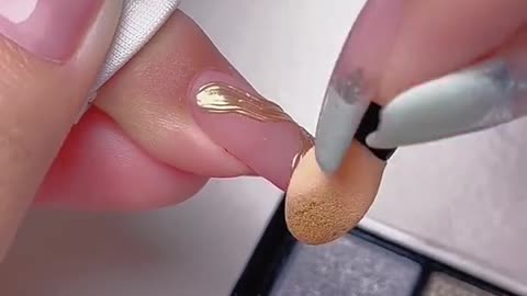 Golden Wave manicure