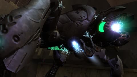 Halo 2 Boarding A Scarab with Original Graphics