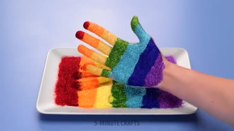 Epic Rainbow crafts & Home Supplies Ideas. Clever Hacks for All Occasions