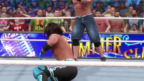 Jonh Cena combate contra Aj Styles en summer slamm