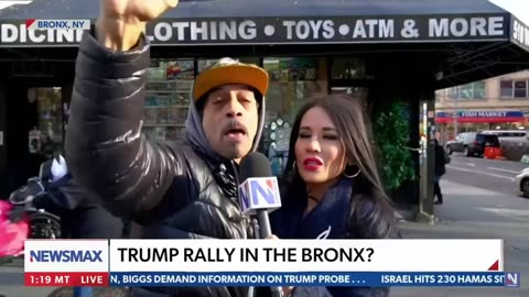 Blacks and Latinos for Trump in the Bronx! - December 21, 2023