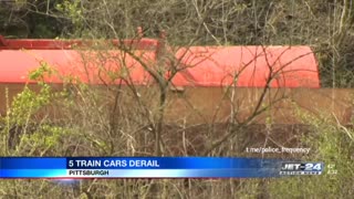 Pennsylvania: Norfolk Southern train cars have derailed in Pittsburgh