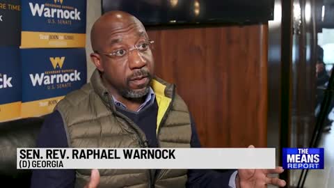 Raphael Warnock blames Republicans when asked about running over his ex-wife with his car and voting to send “stimulus checks to convicted criminals and illegal immigrants”