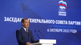 Post from Dmitri Medvedev's Telegram Channel. (English Subtitles ) October 6th 2022