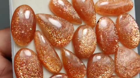 Buy Sunstone Gemstone Cabochons Online in USA at Best Prices