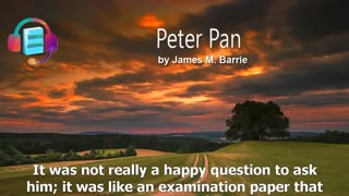 Peter Pan by J.M. Barrie audiobook with subtitles