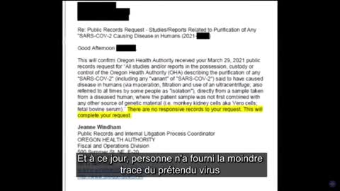 DES PREUVES FLAGRANTES QUE CE PSEUDO VIRUS N'A JAMAIS ÉTÉ ISOLÉ CONTINUENT DE S'ACCUMULER !