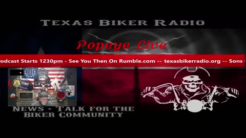 Texas Biker Radio - It's Rally Time Tomorrow