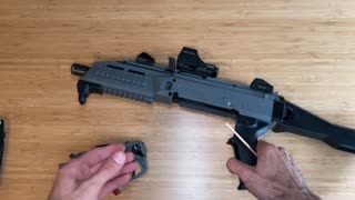 How to disassemble CZ Scorpion Evo 3 s1 pistol