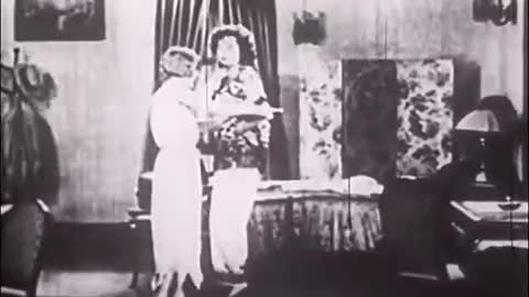 Lingerie 1920s-Silent Film-Public Domain