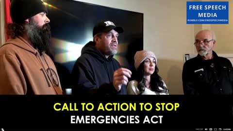 Call to Action – Stop the “Emergency” Roy Beyer https://tbof.ca 02/15/22